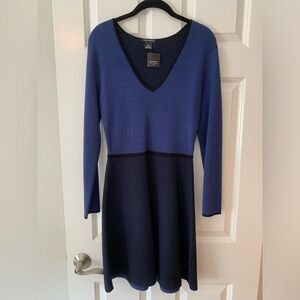 Club Monaco Drusilla Dress Cobalt Blue